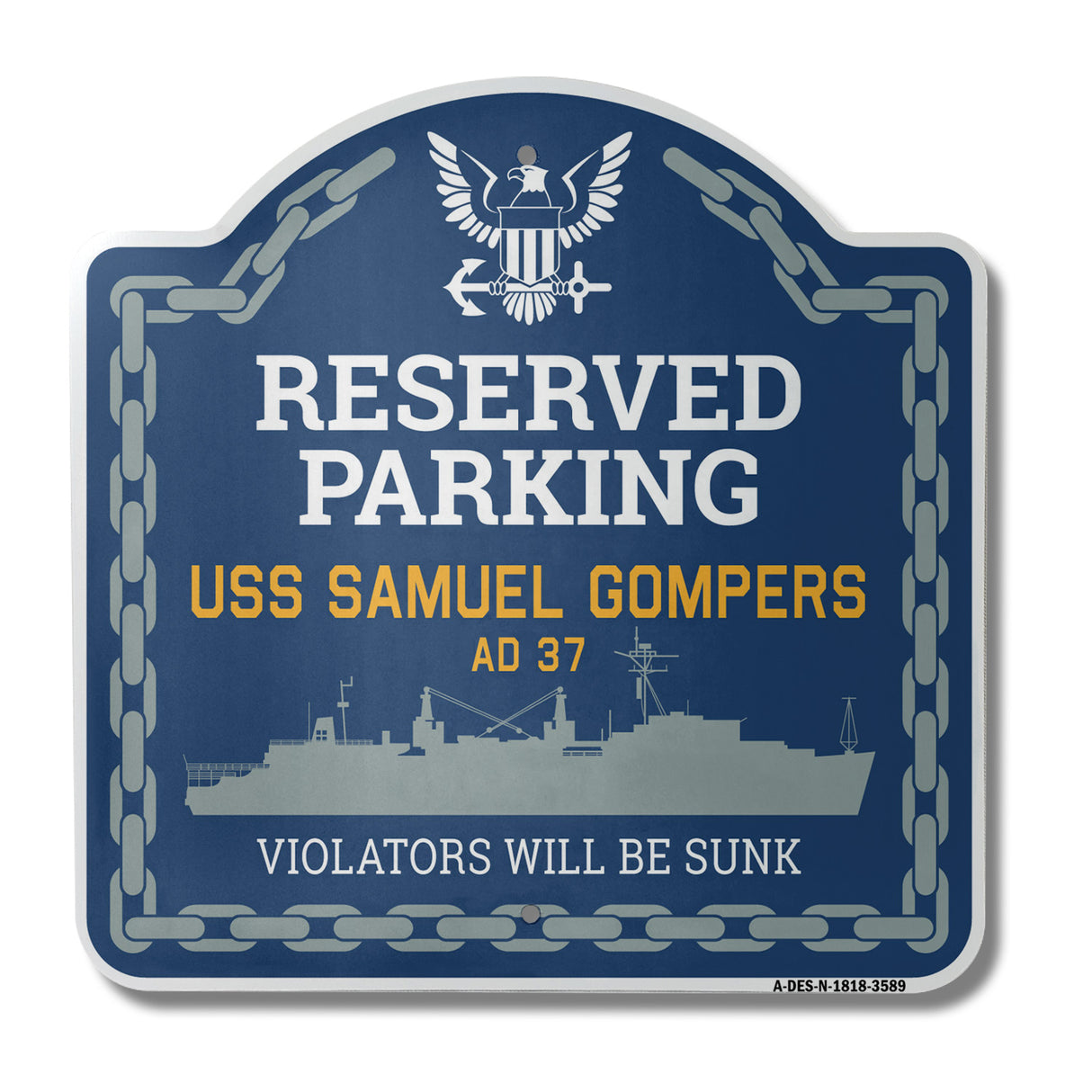 USS SAMUEL GOMPERS AD 37