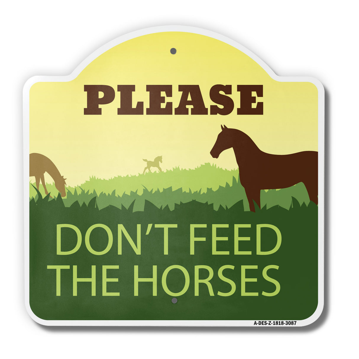 Please Don't Feed The Horses