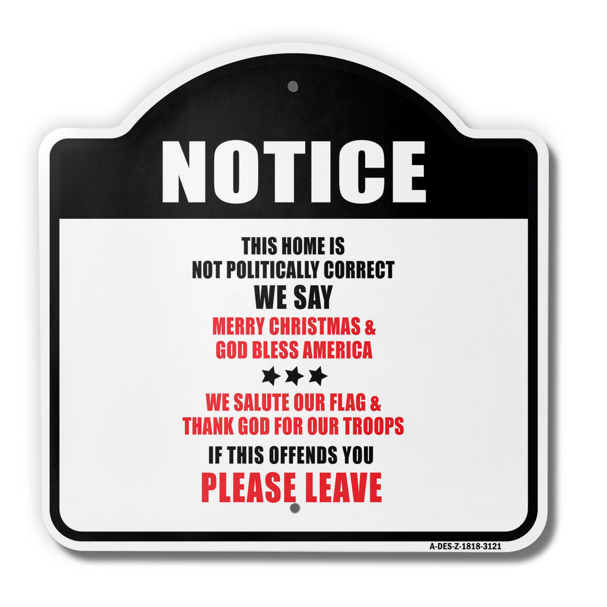 Notice Please Leave