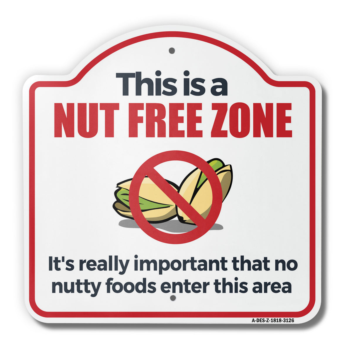 This Is A Nut Free Zone