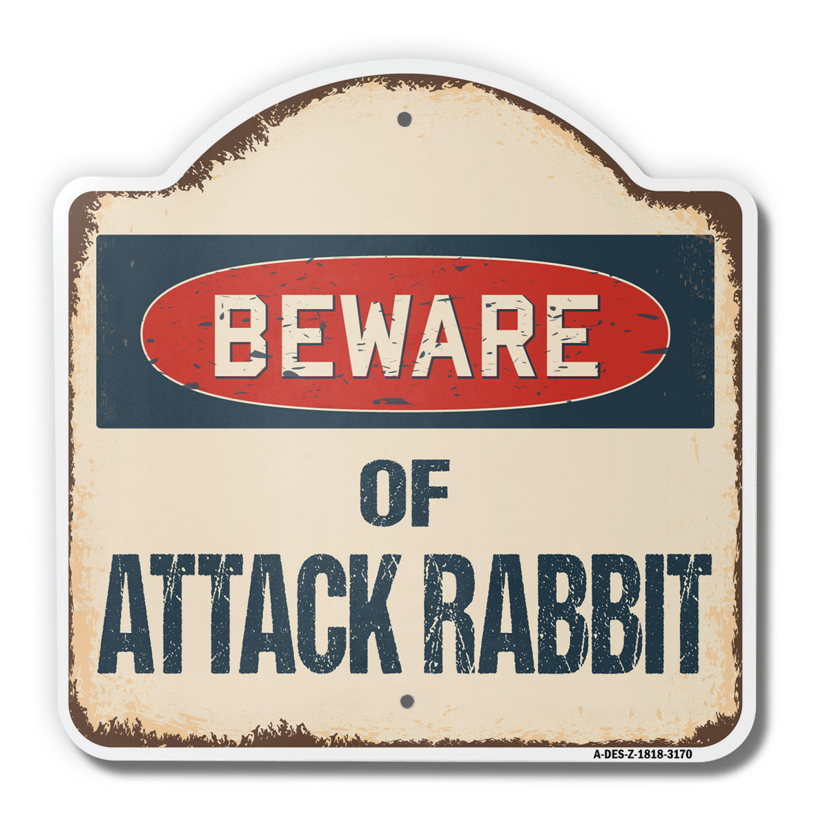 Beware Of Attack Rabbit