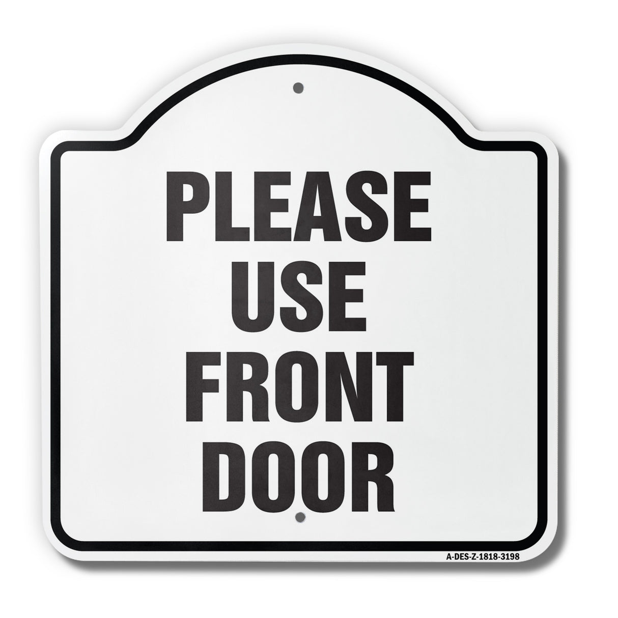 Please Use Front Door Business