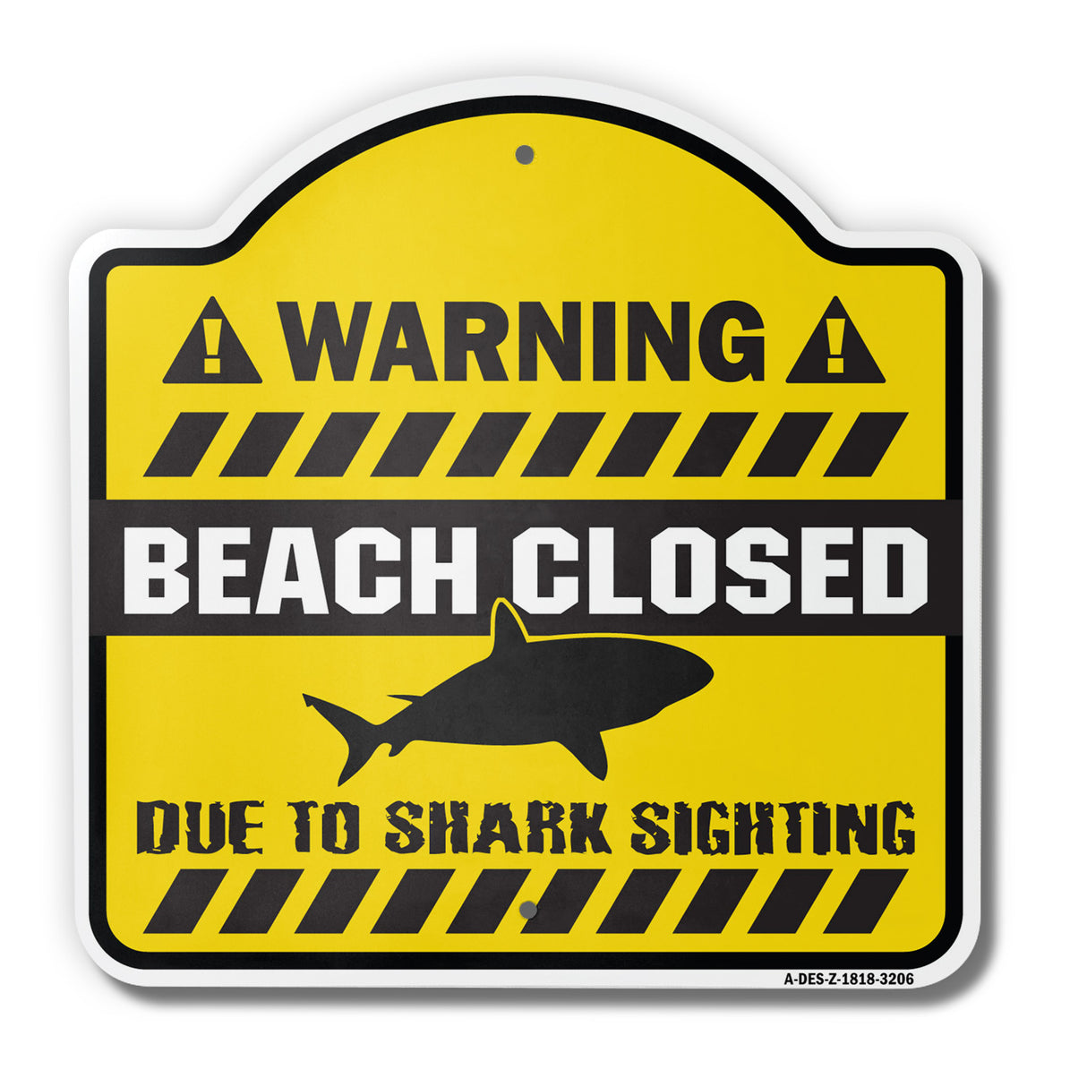 Beach Closed Due To Shark
