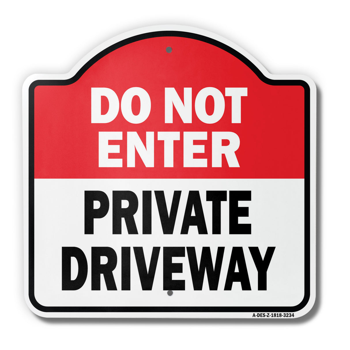 Do Not Enter Private Driveway