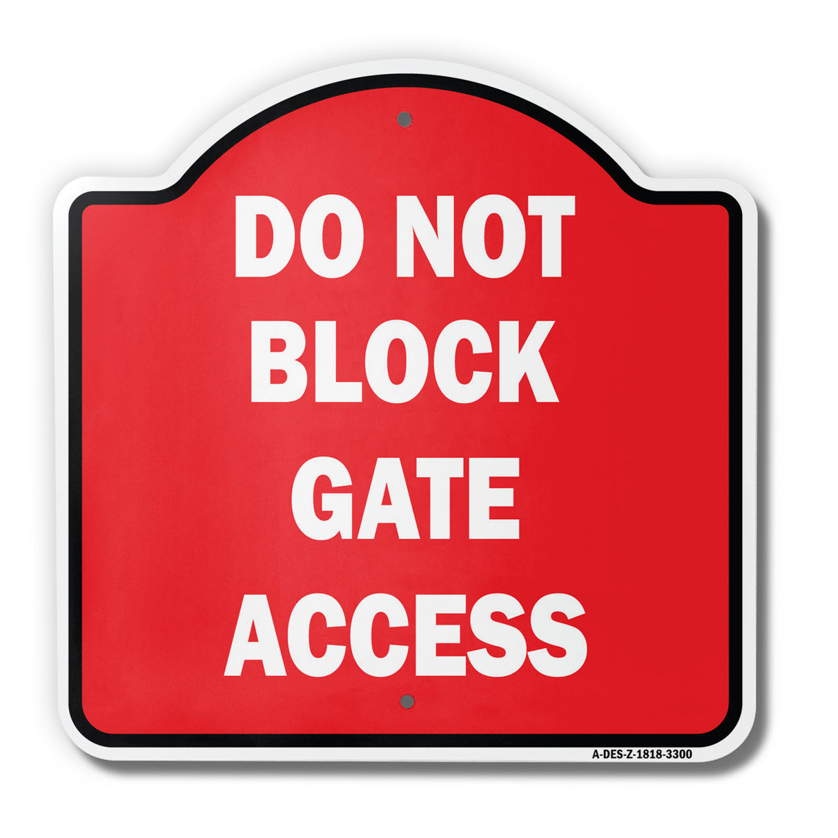 Do Not Block Gate Access