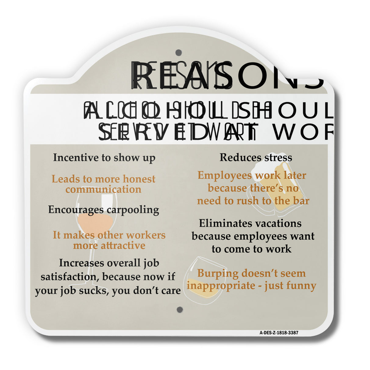 Reasons Alcohol Should Be Served At Work