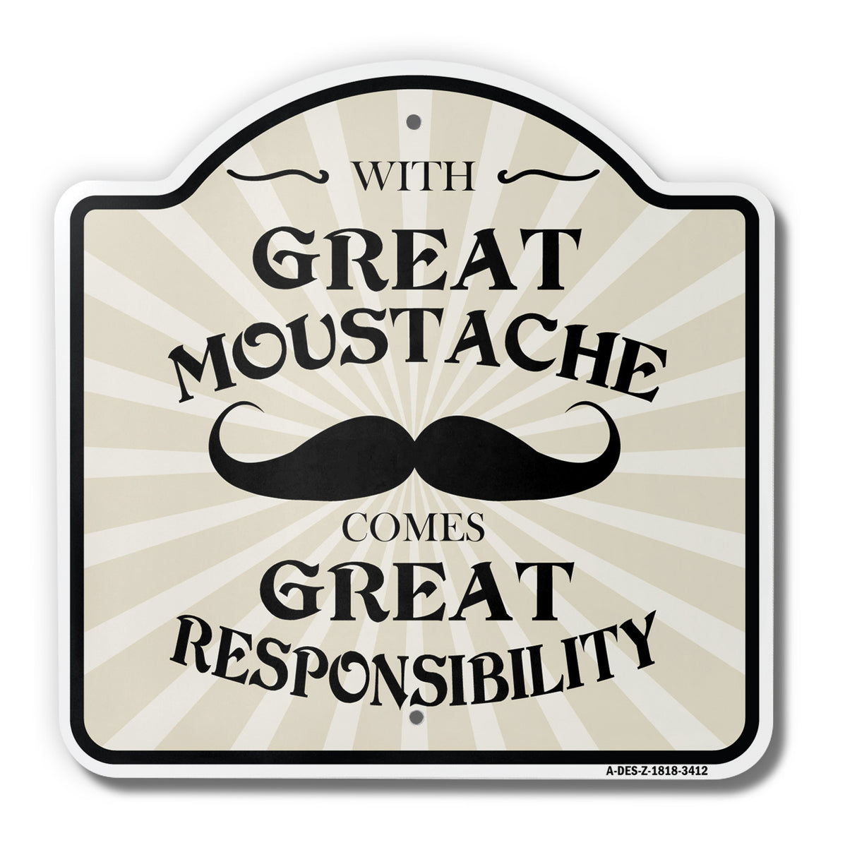 Great Mustache Comes With Great Responsibility