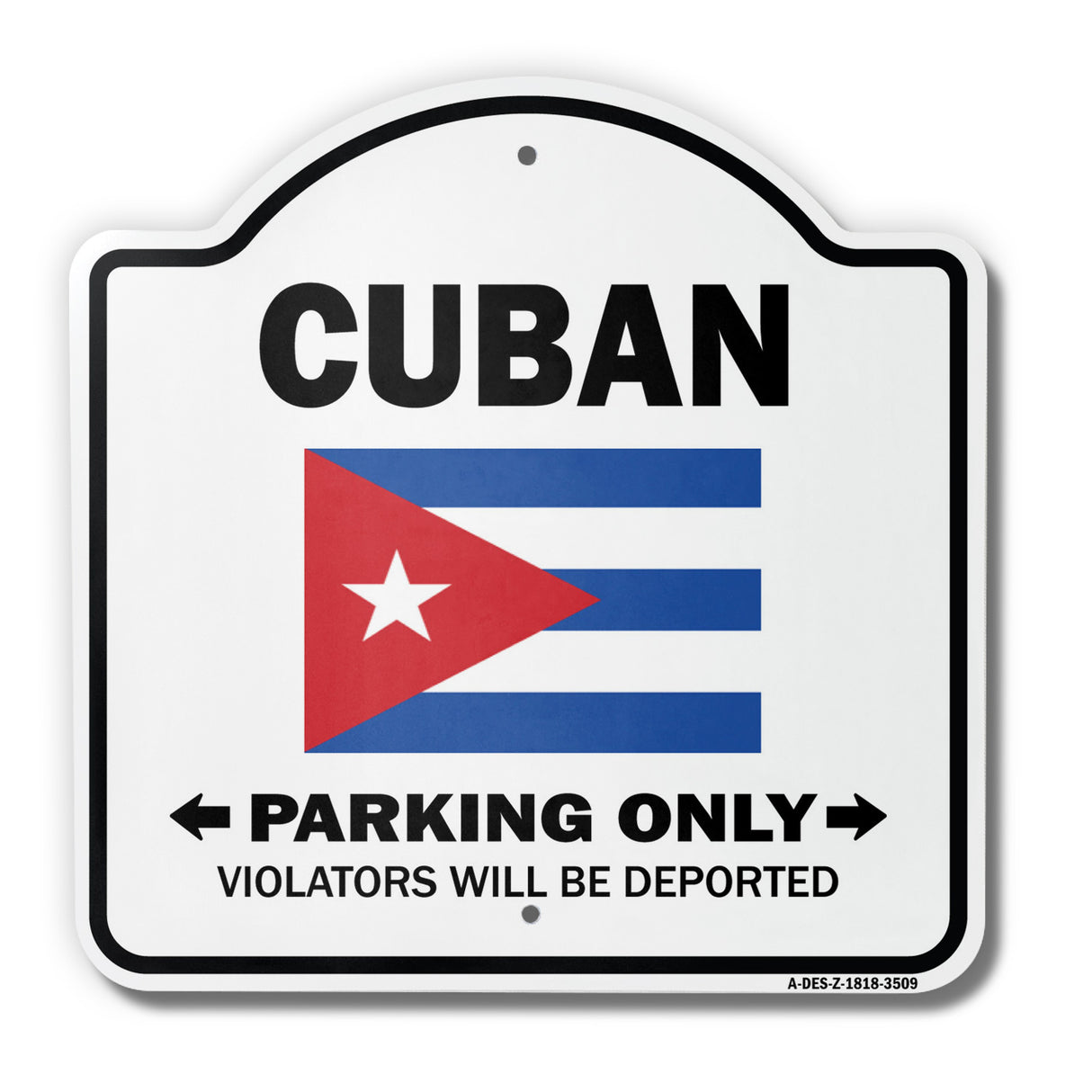 Parking For Cuban Only