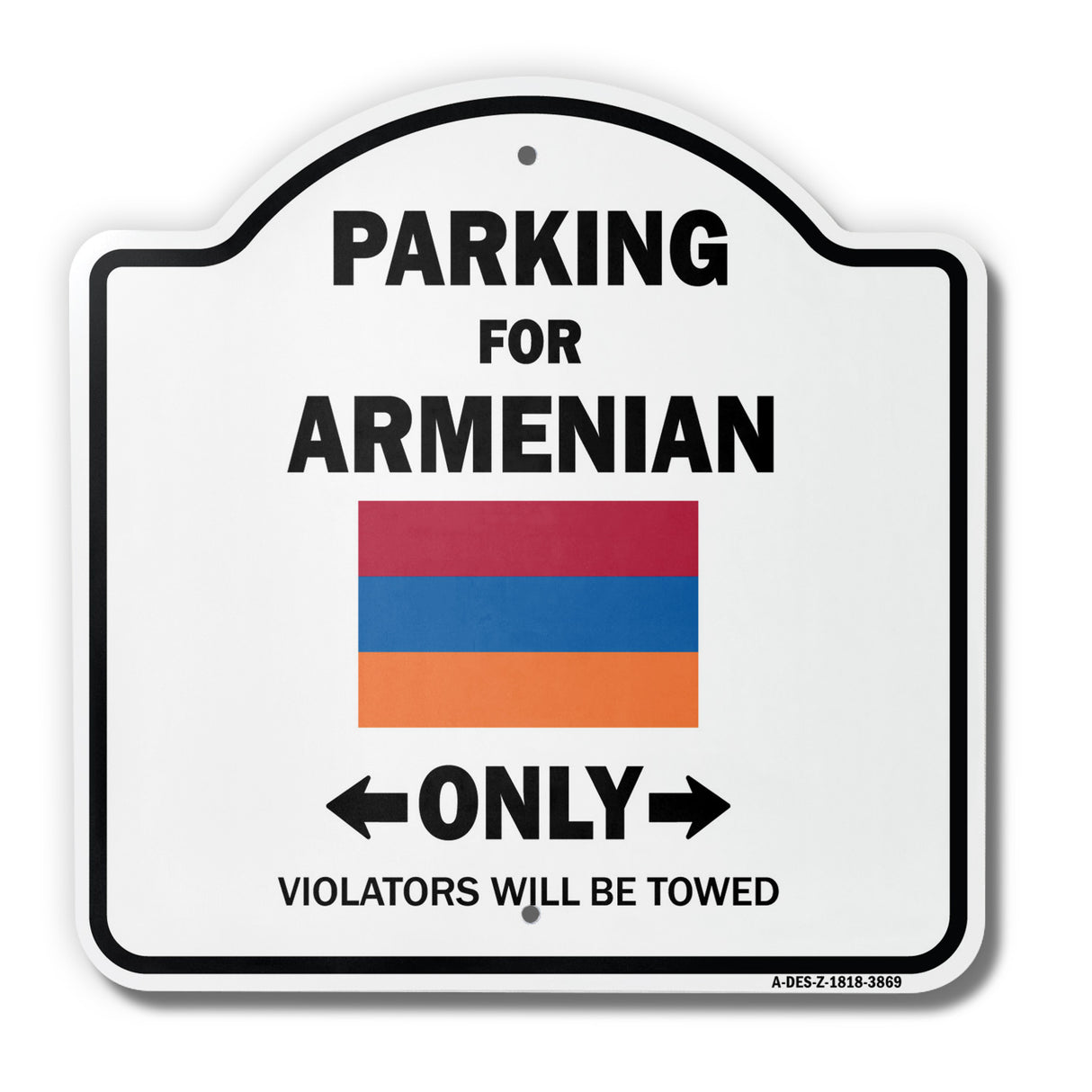 Parking For Armenian Only