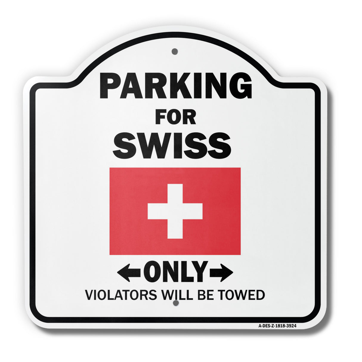 Parking For Swiss Only