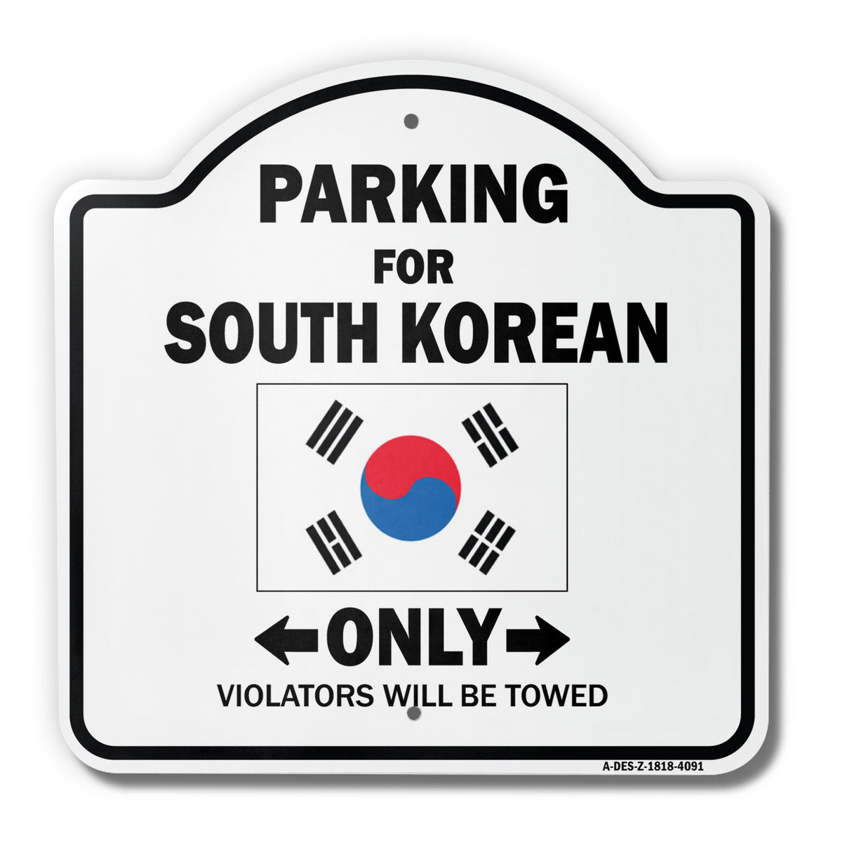 Parking For South Korean Only