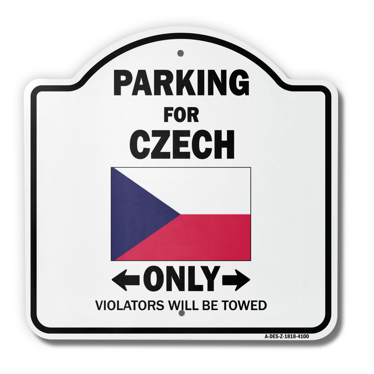 Parking For Czech Only