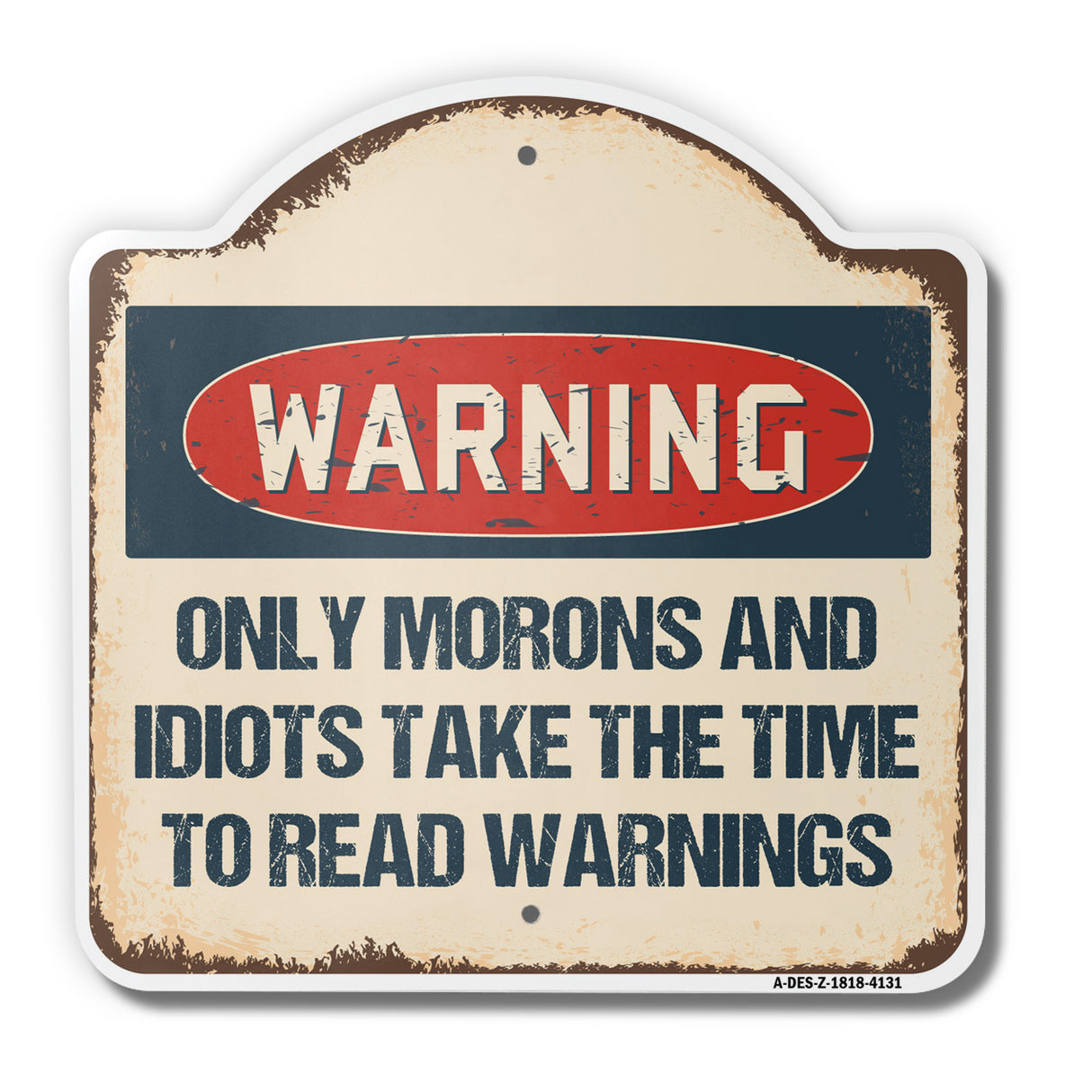 Only Morons And Idiots Read