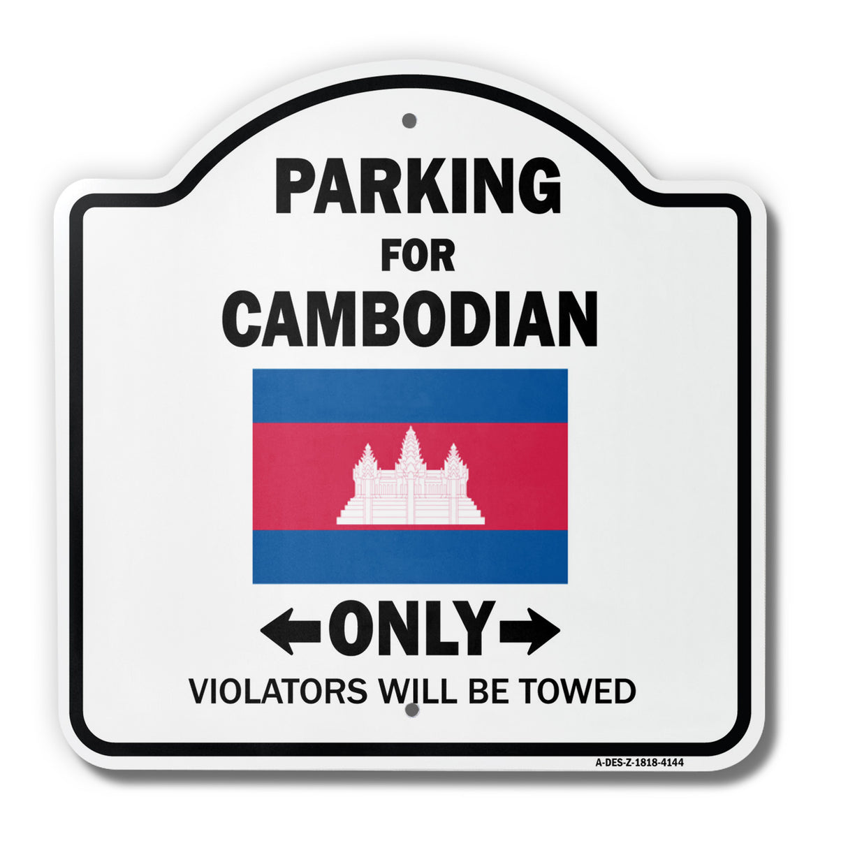 Parking For Cambodian Only