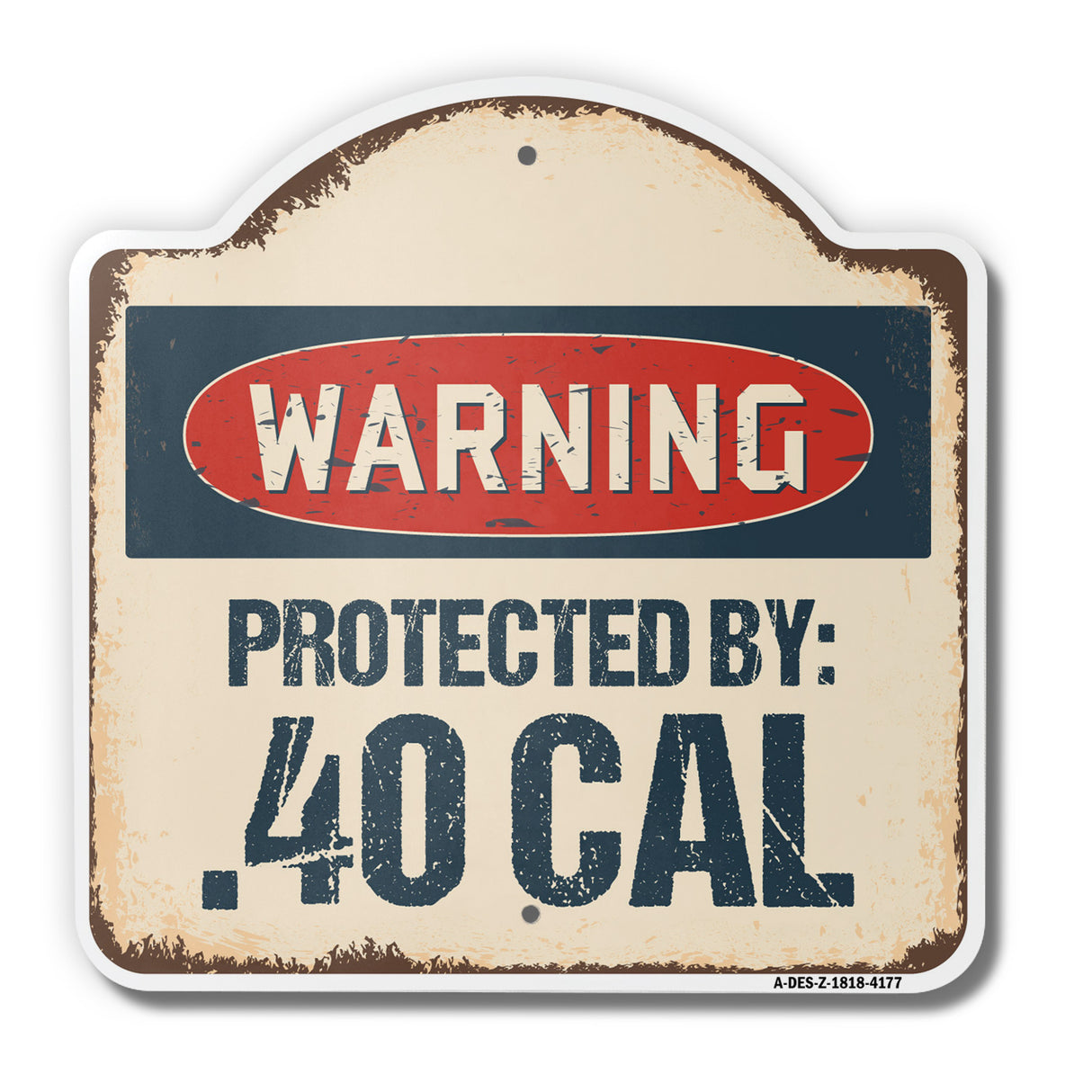Protected By .40 Cal