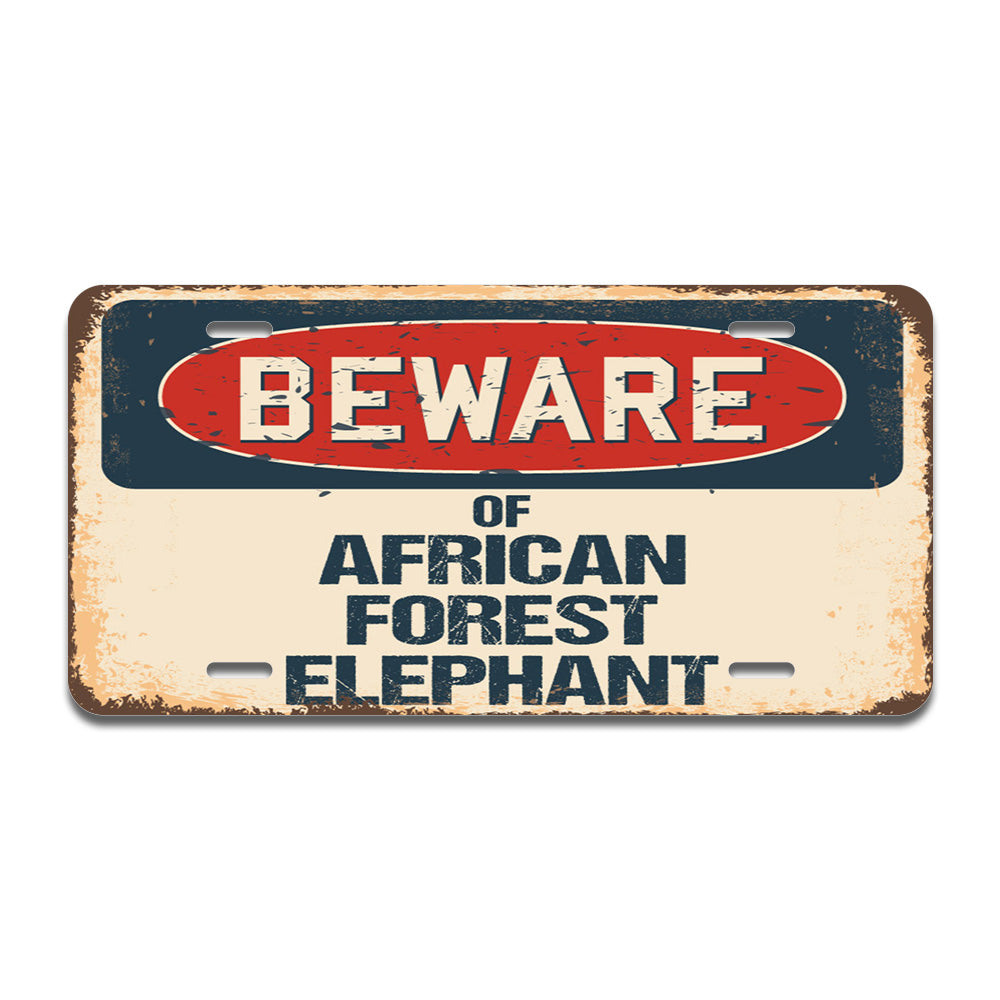 Beware of African Forest Elephant