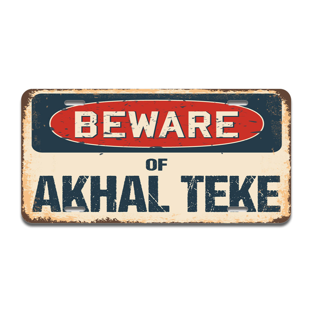 Beware of Akhal Teke