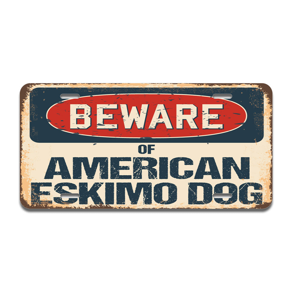 Beware of American Eskimo Dog