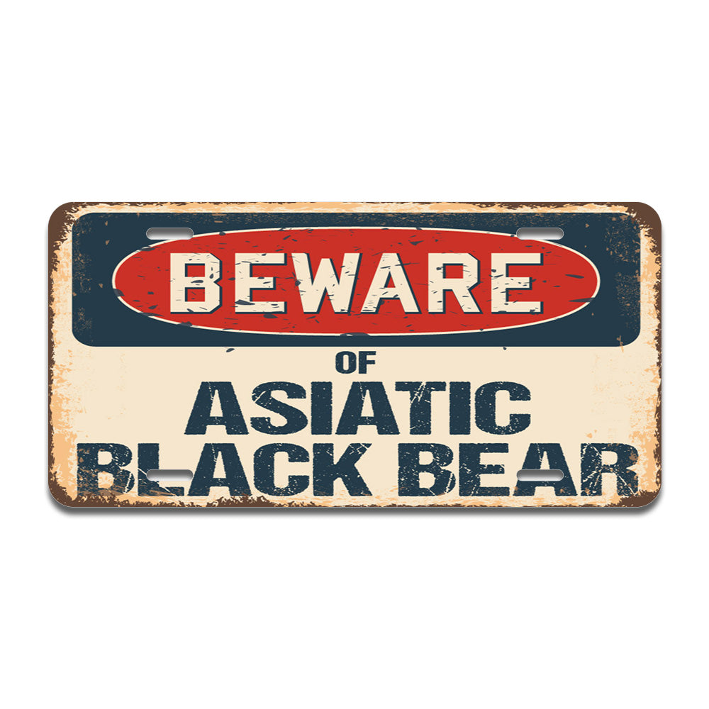 Beware of Asiatic Black Bear