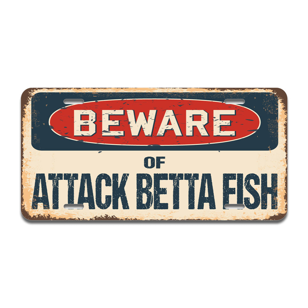 Beware of Attack Betta Fish