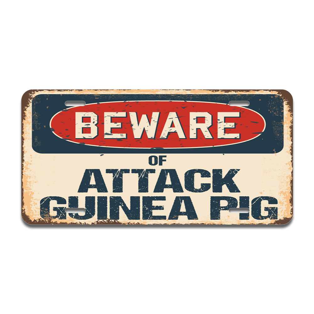 Beware of Attack Guinea Pig