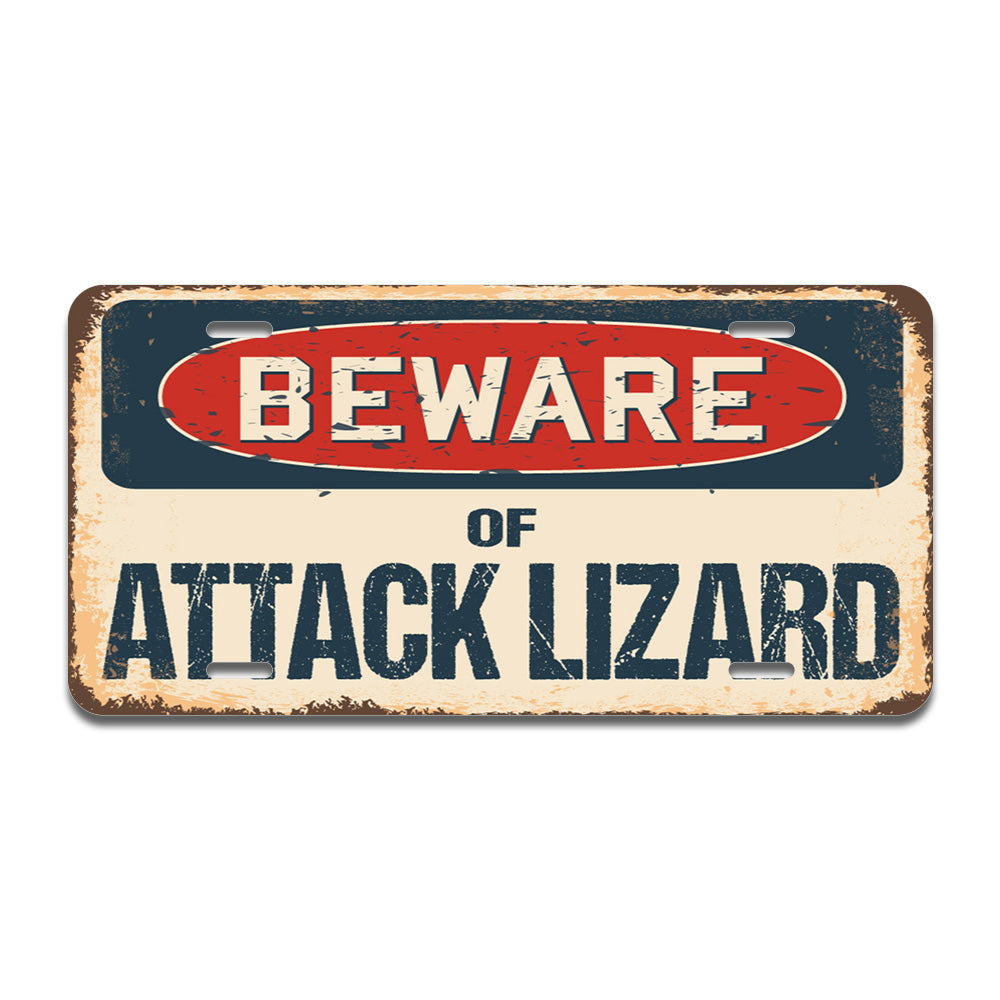 Beware of Attack Lizard