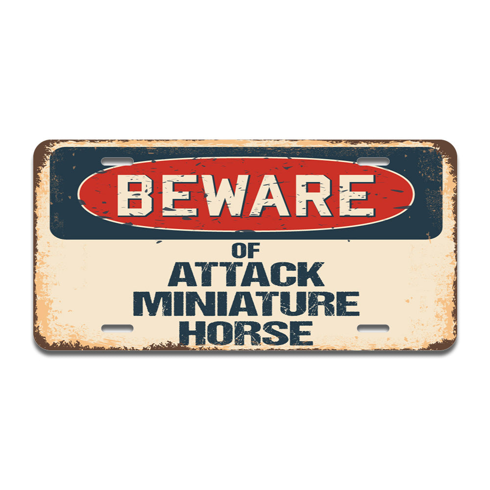 Beware of Attack Miniature Horse