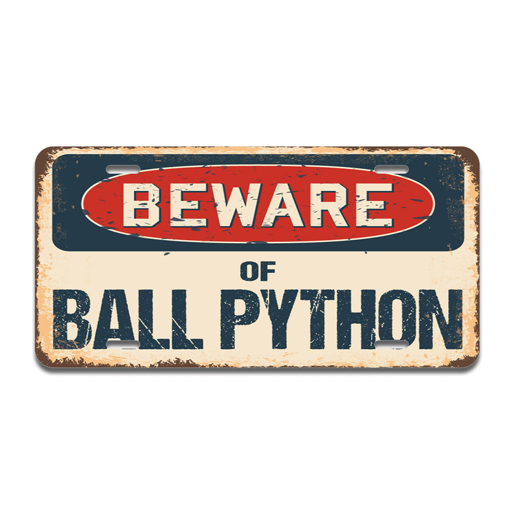 Beware of Ball Python