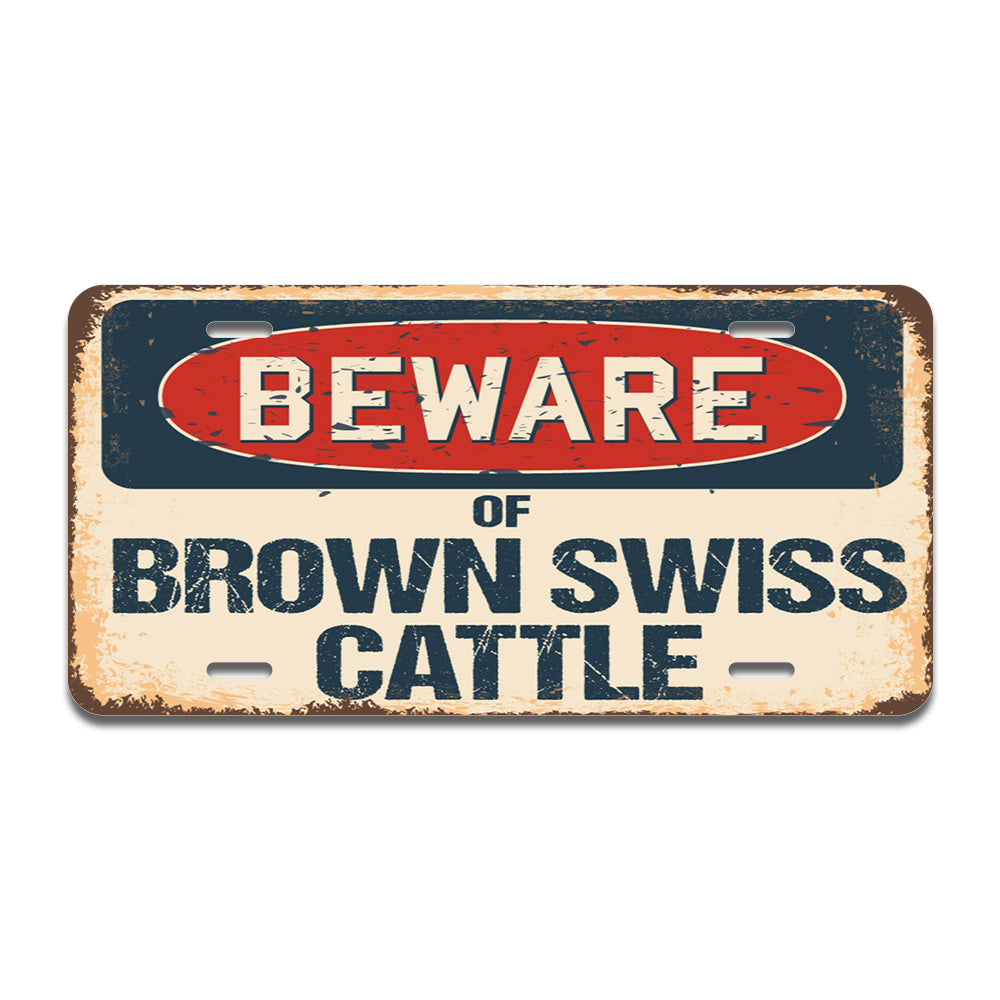 Beware of Brown Swiss Cattle
