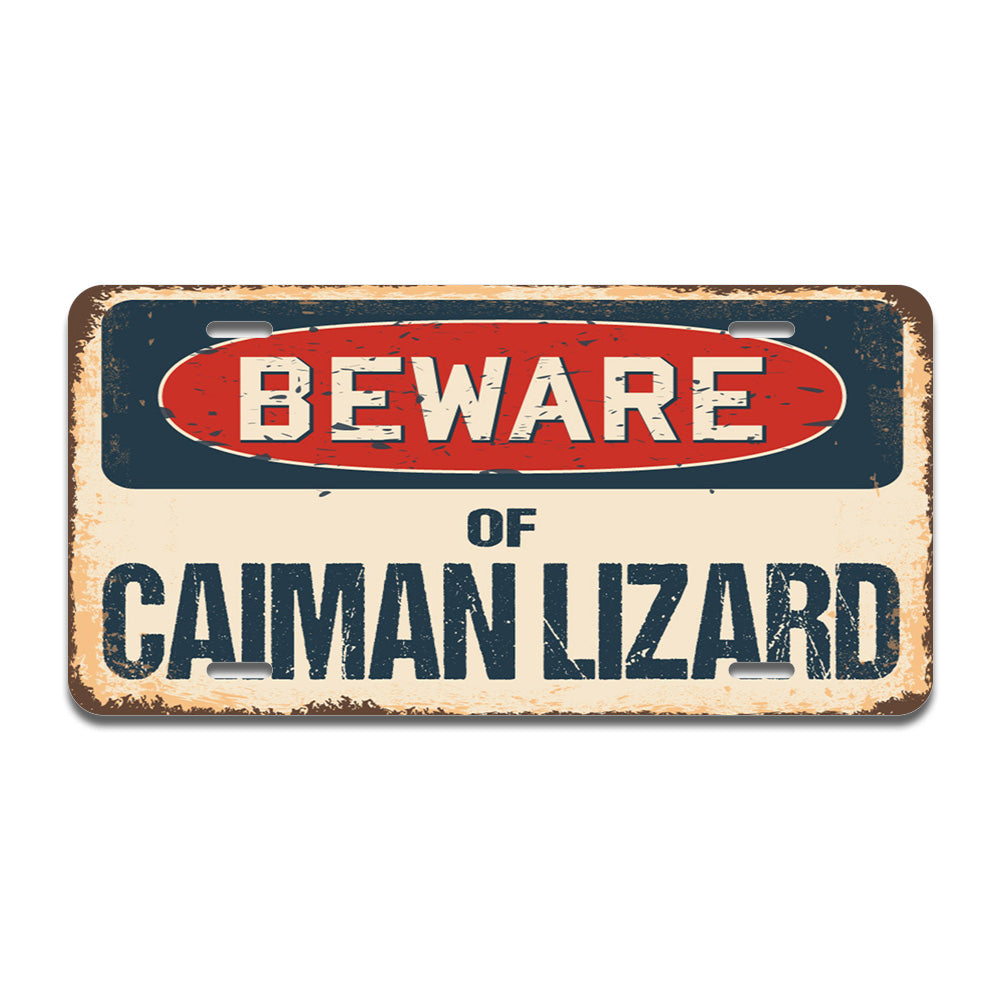 Beware of Caiman Lizard