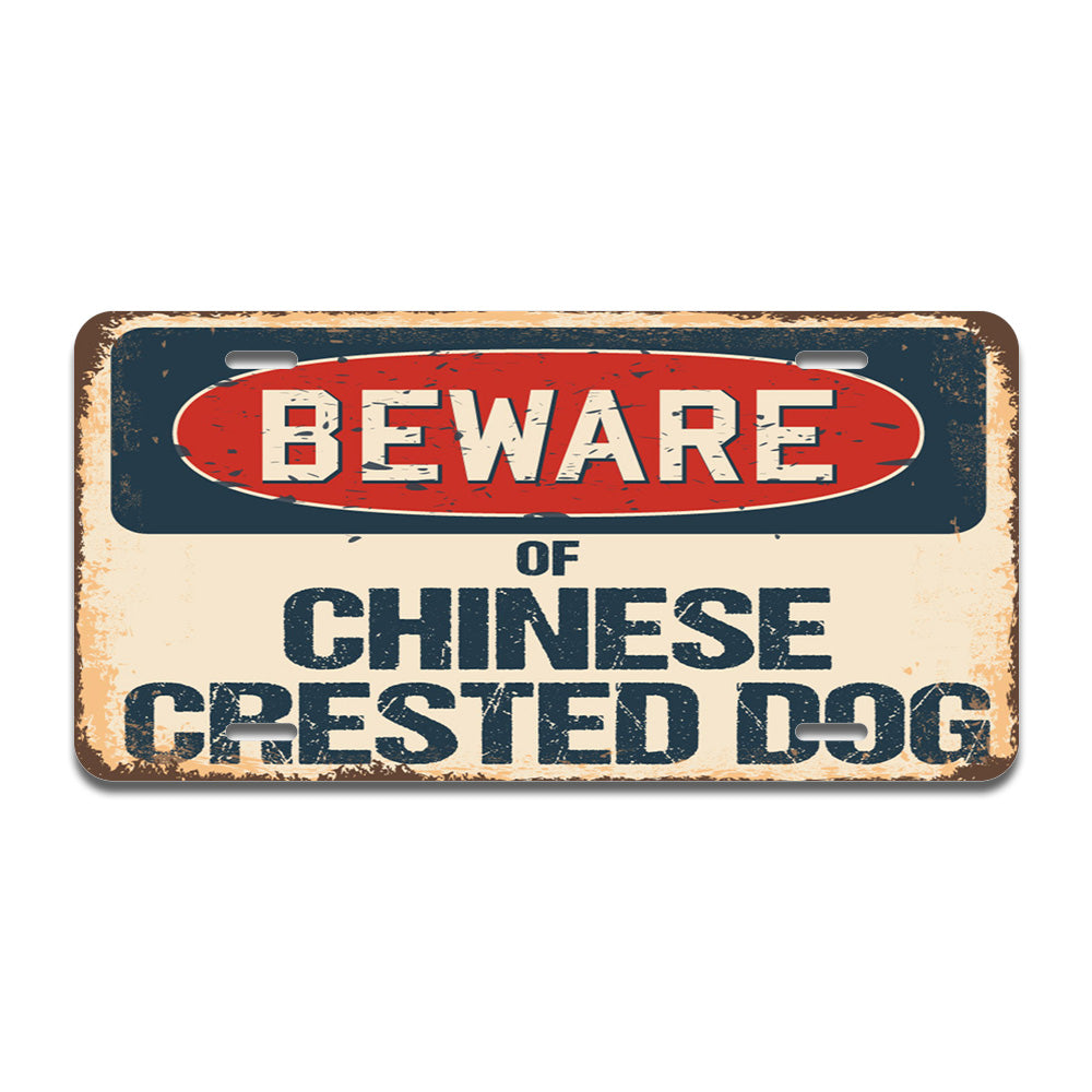 Beware of Chinese Crested Dog