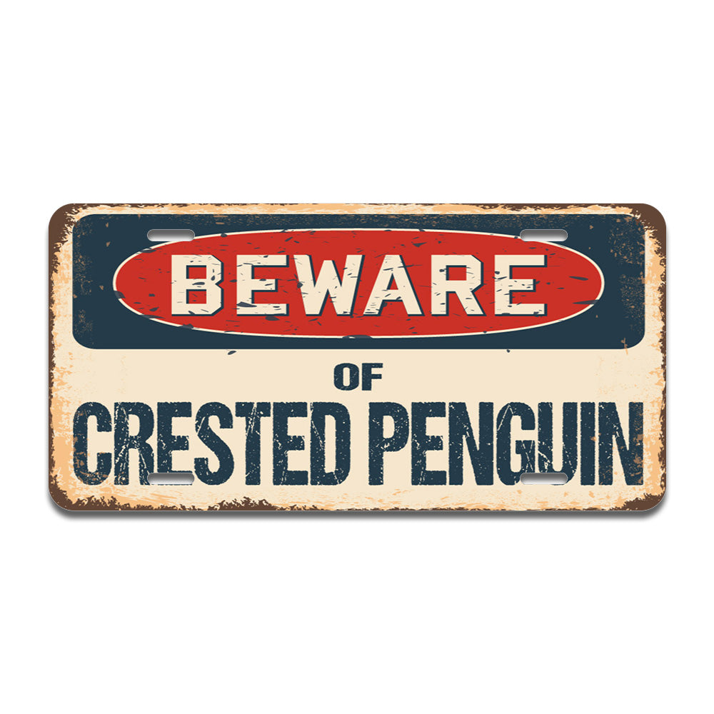Beware of Crested Penguin