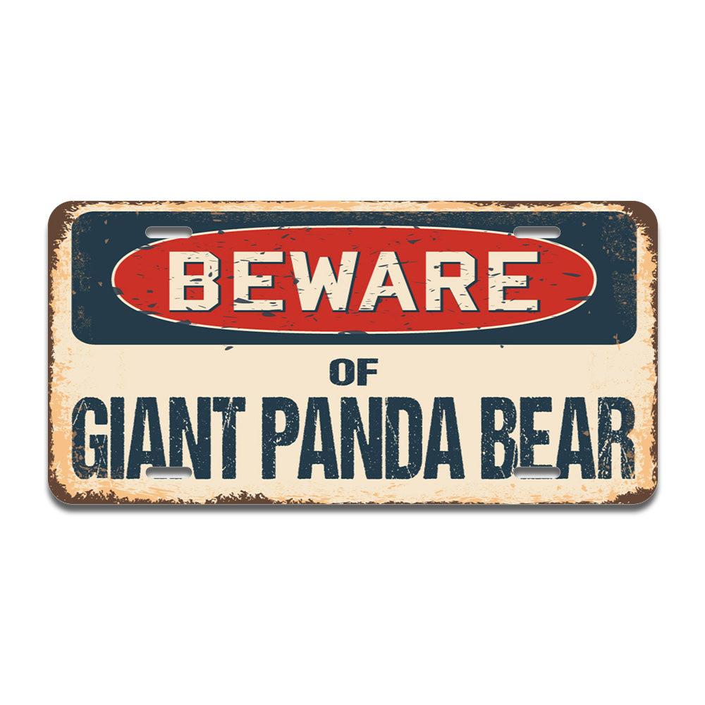 Beware of Giant Panda Bear