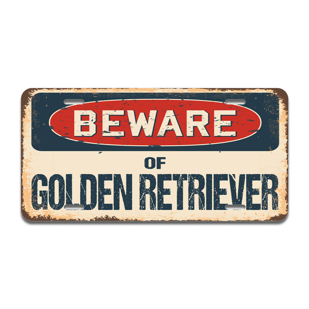 Beware of Golden Retriever