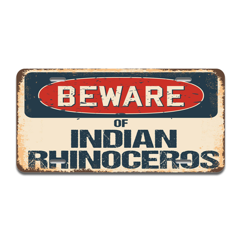 Beware of Indian Rhinoceros