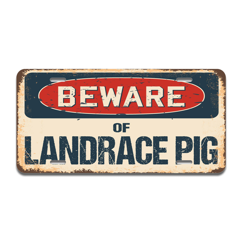 Beware of Landrace Pig