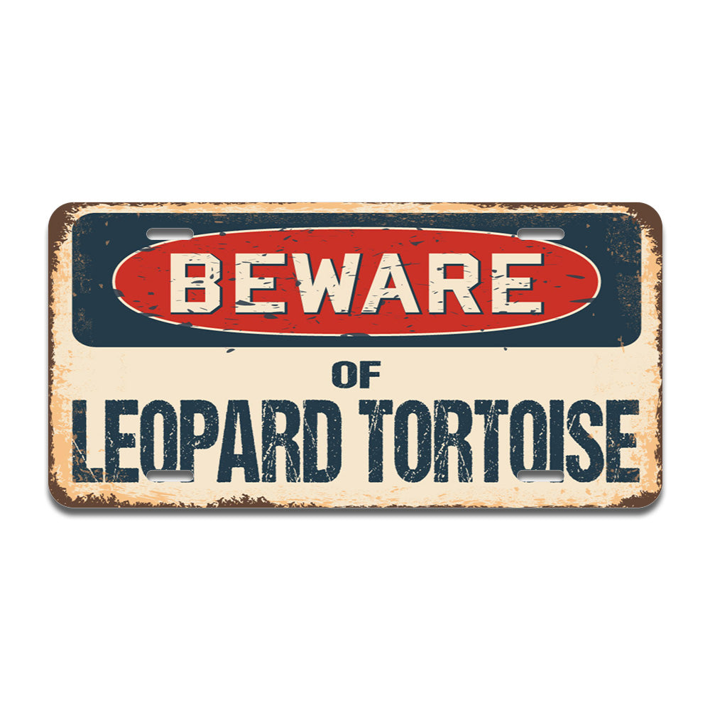 Beware of Leopard Tortoise