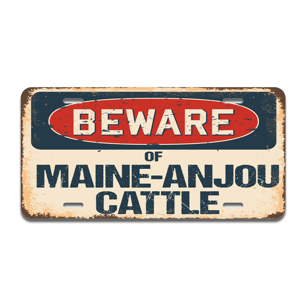 Beware of Maine-Anjou Cattle