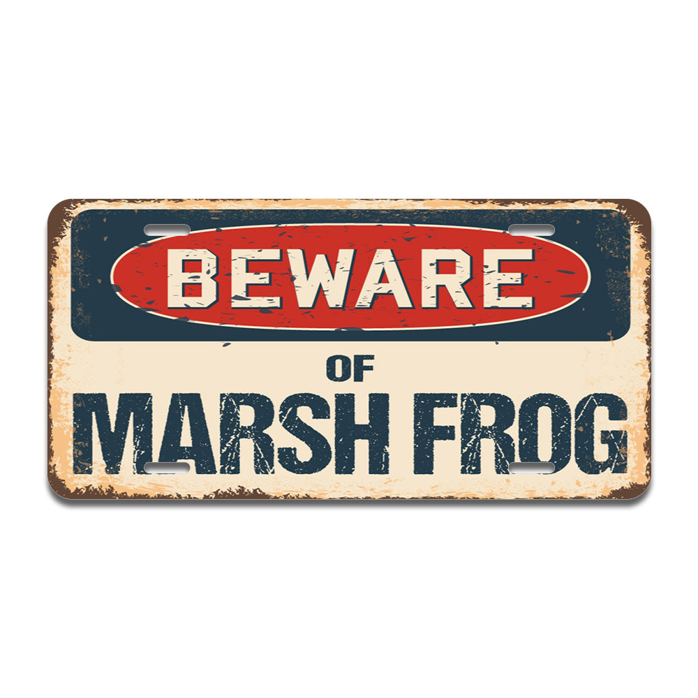 Beware of Marsh Frog