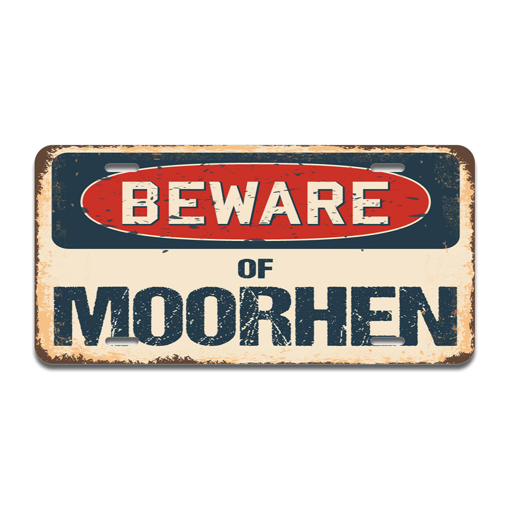 Beware of Moorhen