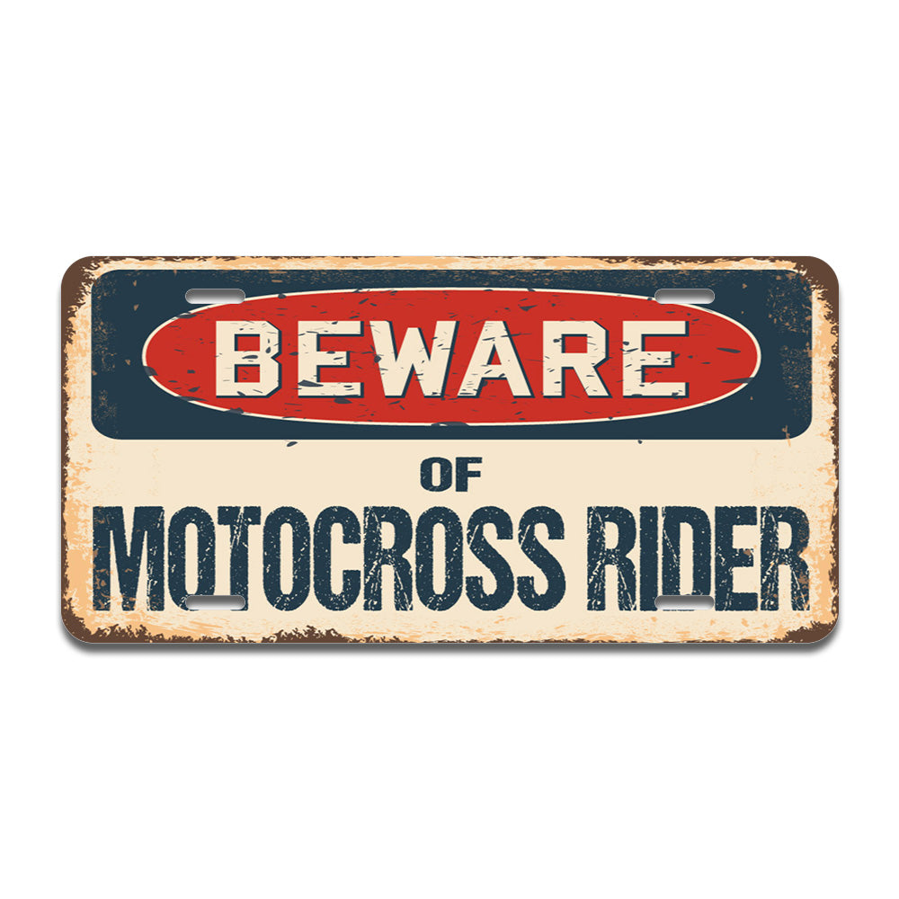 Beware of Motocross Rider