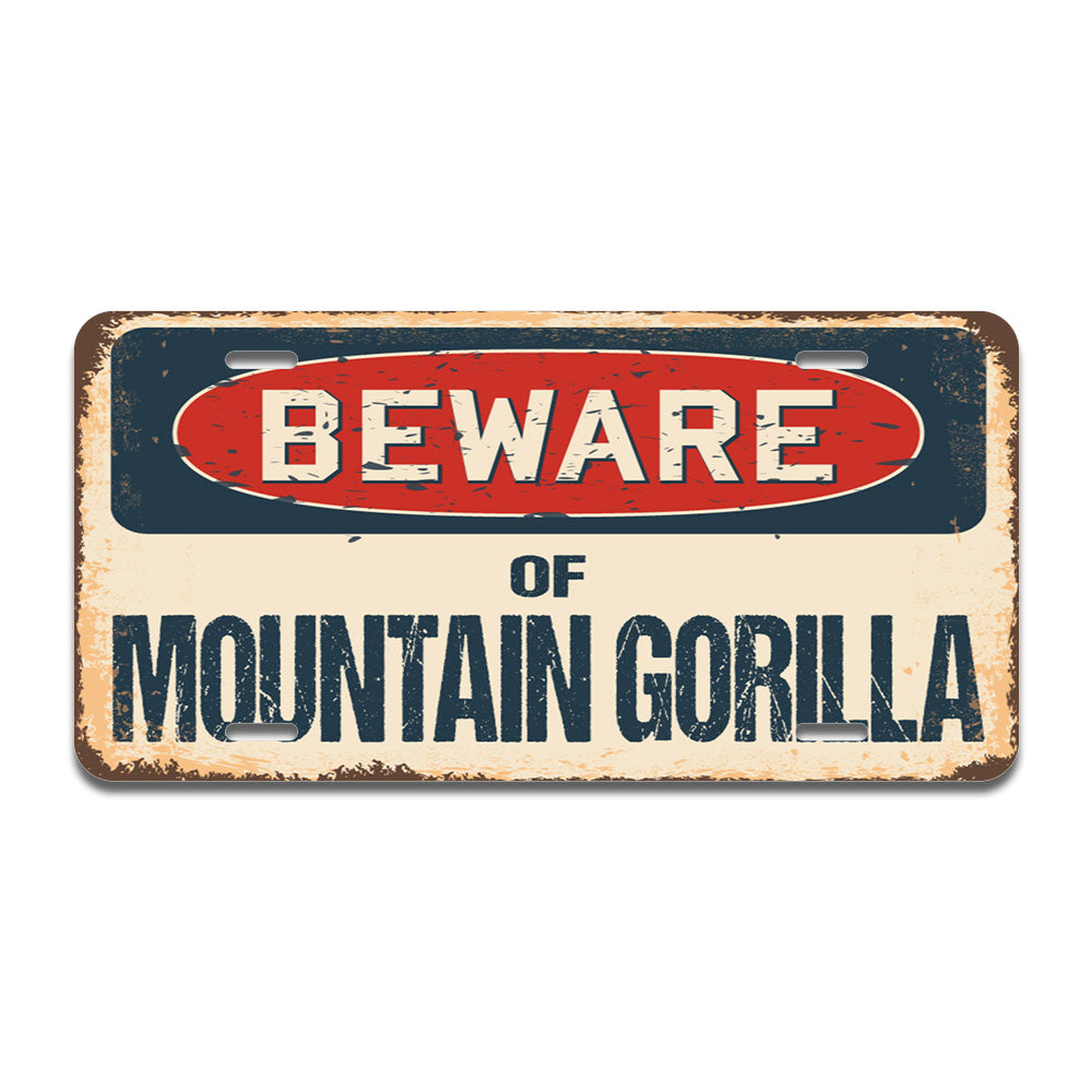 Beware of Mountain Gorilla