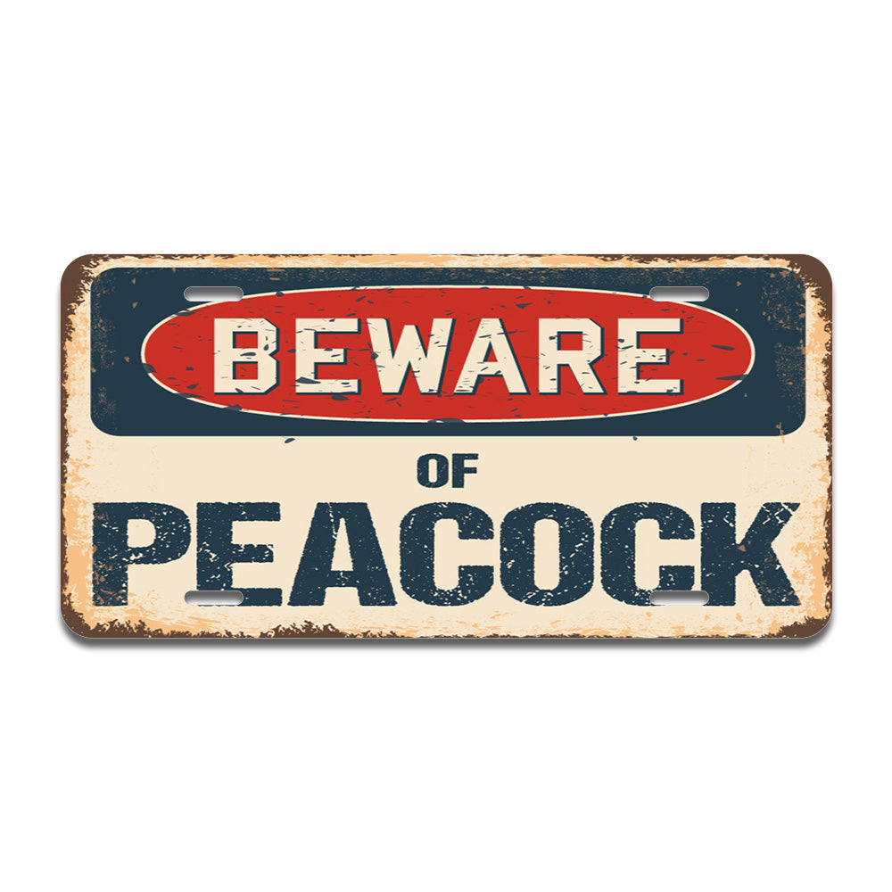 Beware of Peacock