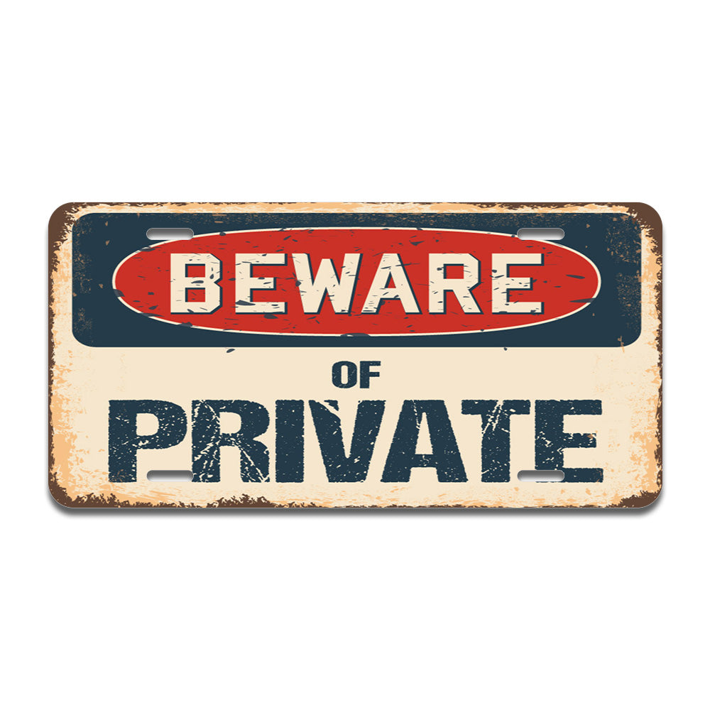 Beware of Private