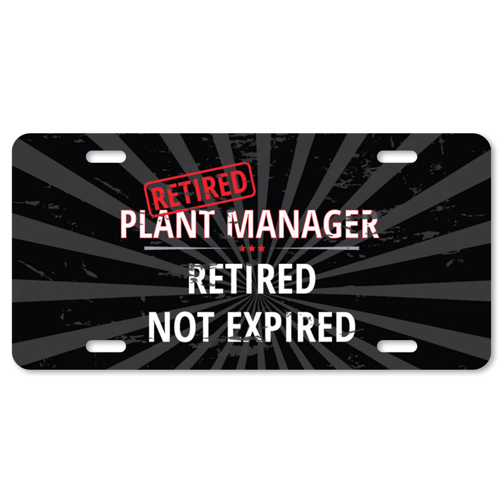 Retired Plant Manager