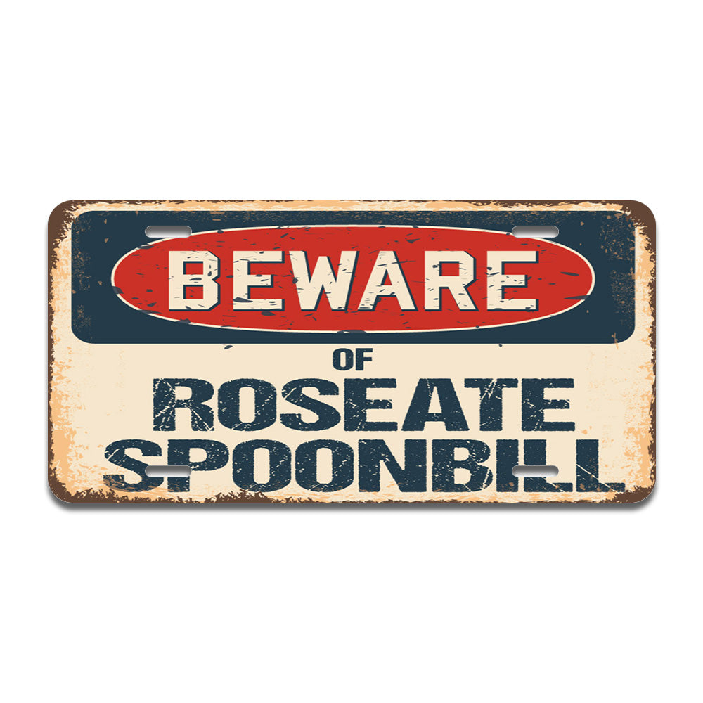 Beware of Roseate Spoonbill