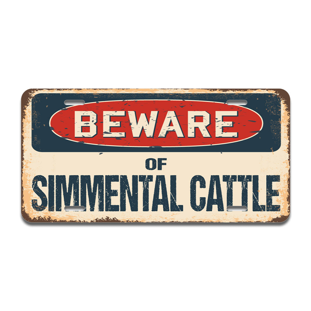 Beware of Simmental Cattle