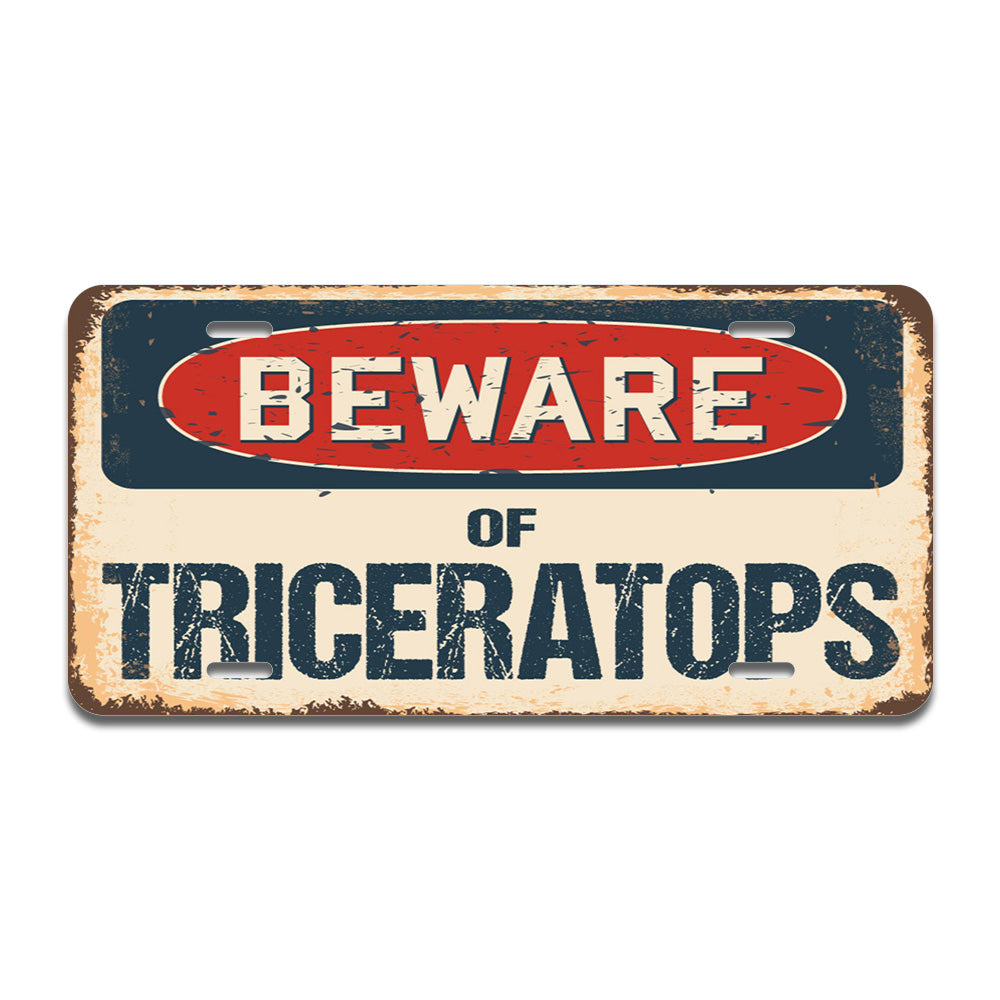 Beware of Triceratops