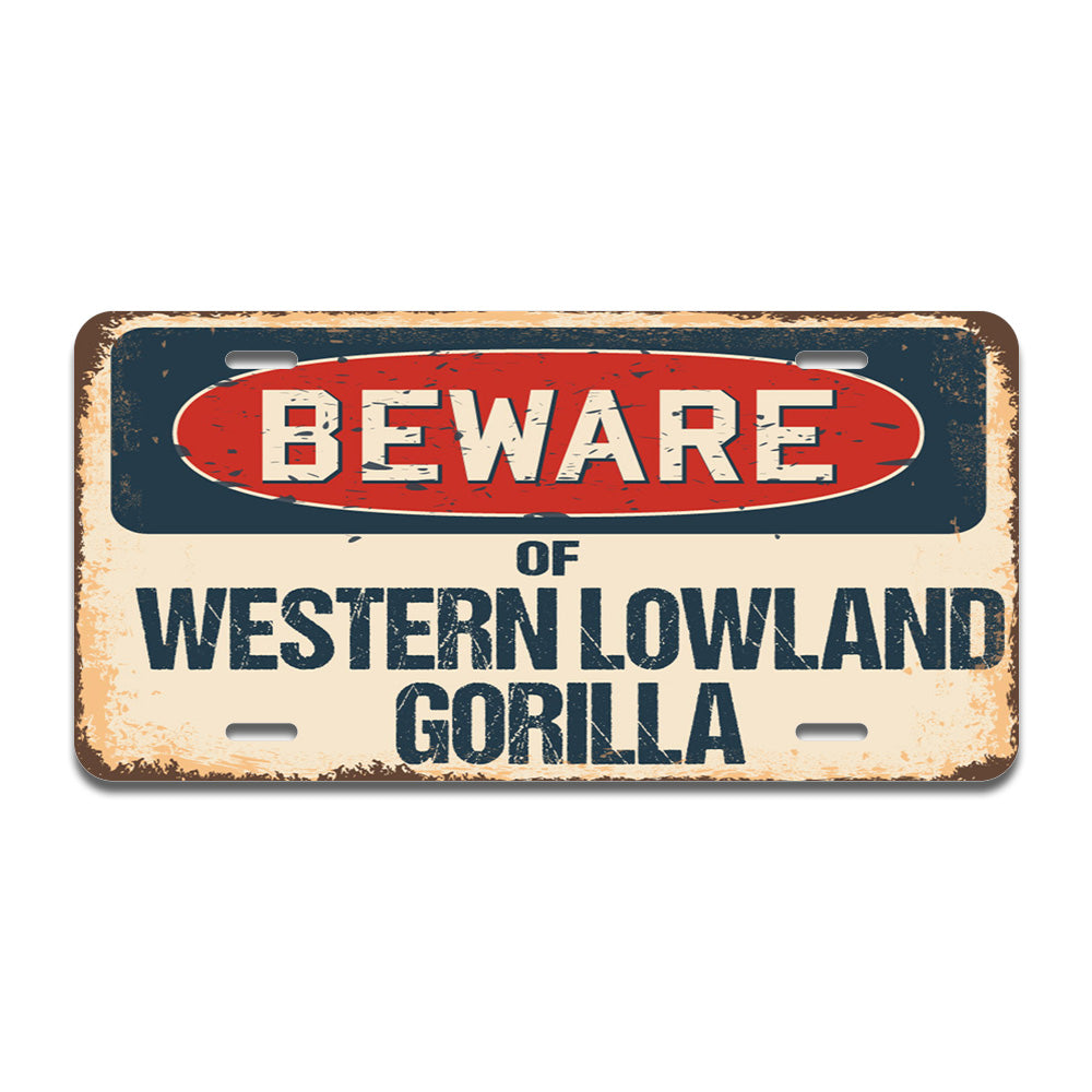 Beware of Western Lowland Gorilla