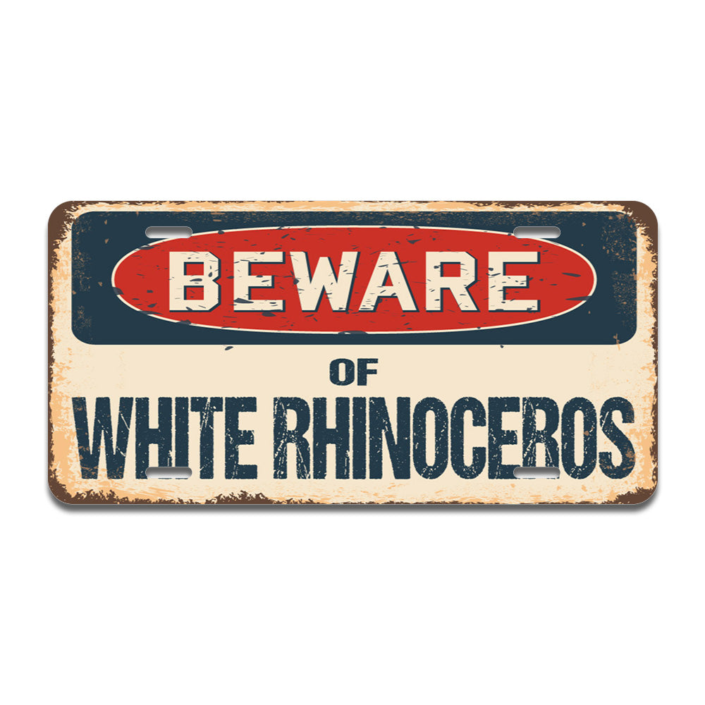 Beware of White Rhinoceros
